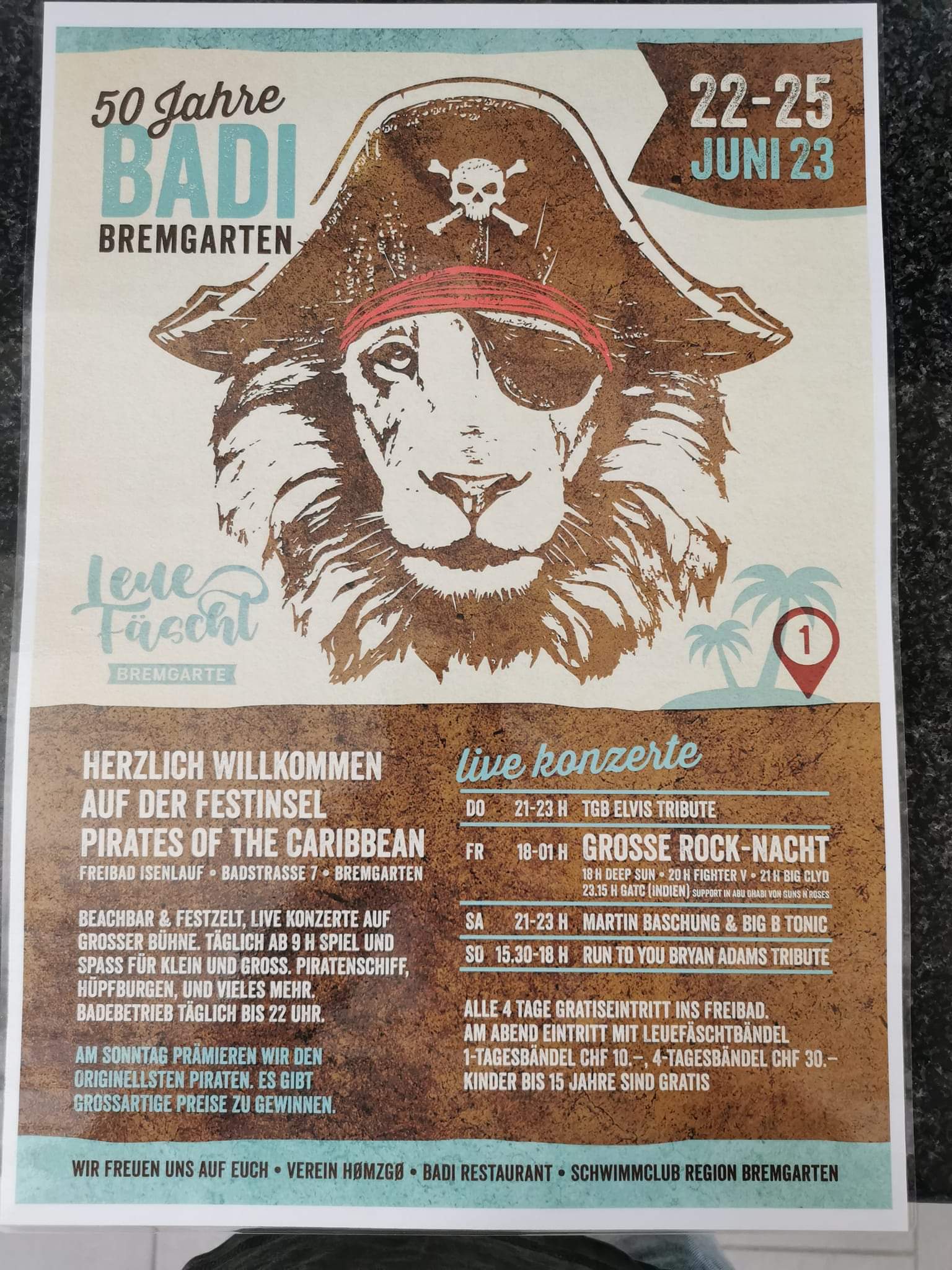 Pirates of the Caribbean - Programm